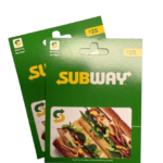 Subway Gift Cards